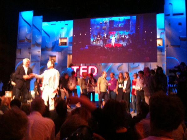 Standing ovation for the #TED team at #tedglobal 2010